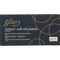 Oliepastel - Gallery premium 11 mm rødbrun (237) - 6 stk.