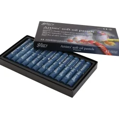 Oliepastelkridt Gallery L: 7 cm diam. 11 mm vermilion - 12 stk pr pakke