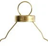 Ophæng - Metal Guld Ø13mm Hul 5mm - 25 stk
