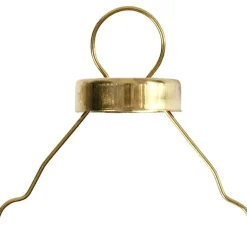 Ophæng - Metal Guld Ø13mm Hul 5mm - 25 stk