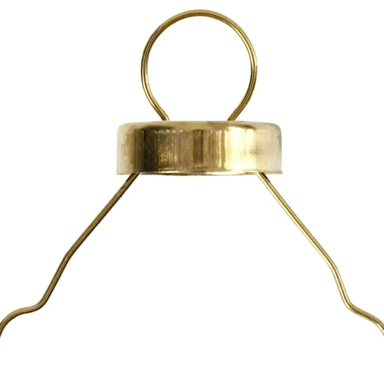 Ophæng - Metal Guld Ø13mm Hul 5mm - 25 stk