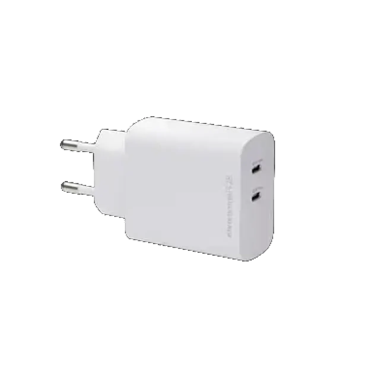 Oplader - Dbramante1928 - EU Wall Charger - 2xUSB-C 45W - Hvid