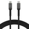Oplader, Dbramante1928, IT - Cable - BRD - 2m USB-C/USB-C 240W - Sort