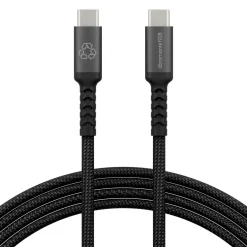Oplader, Dbramante1928, IT - Cable - BRD - 2m USB-C/USB-C 240W - Sort