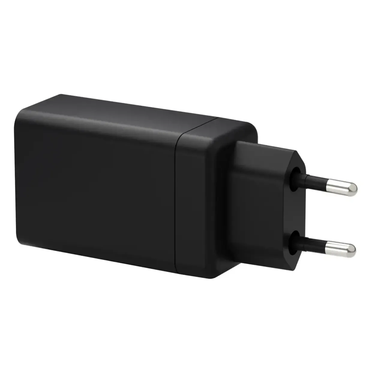Oplader, Dbramante1928, IT - EU W. Charger - 2xUSB-C 70W + 1xUSB-A - Sort