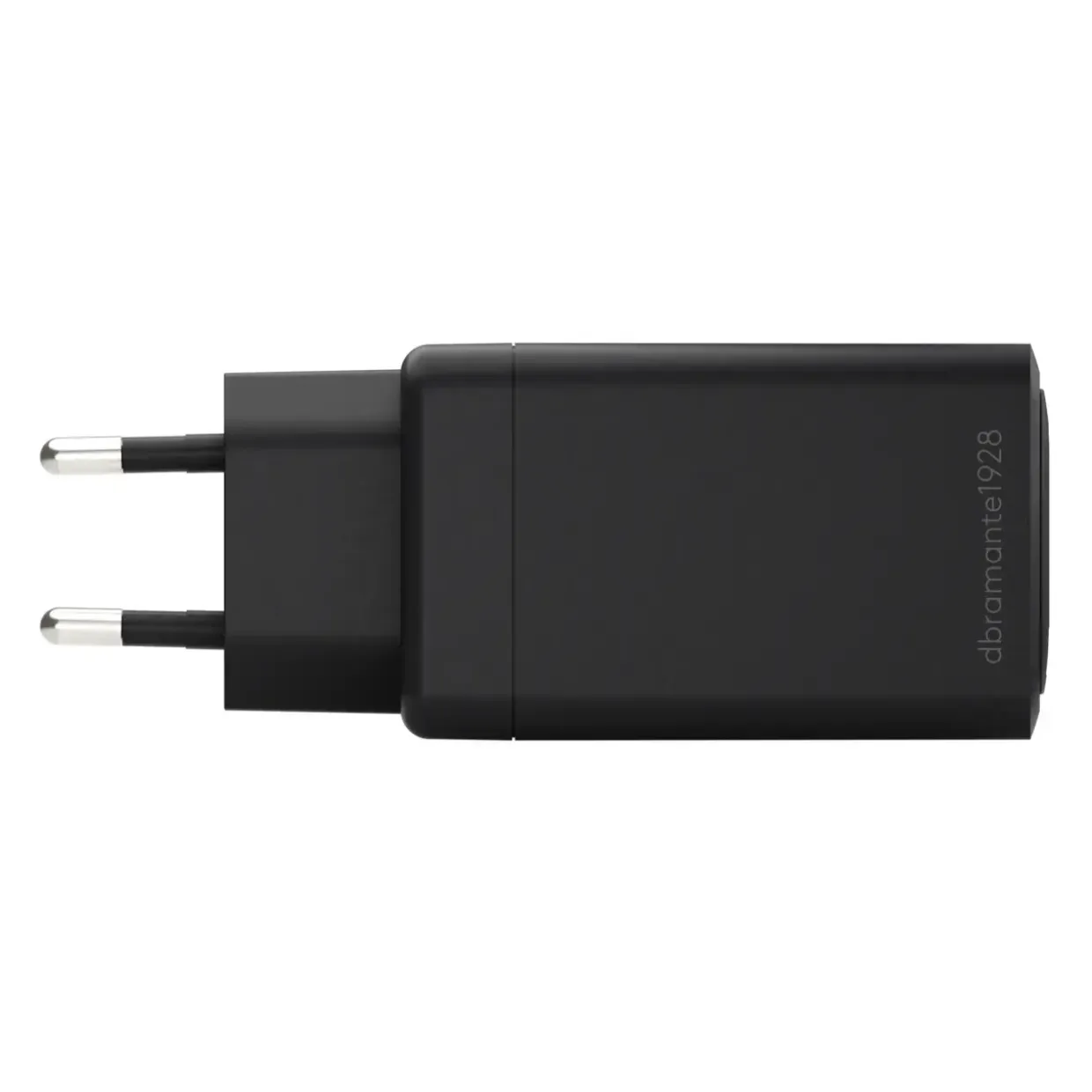 Oplader, Dbramante1928, IT - EU W. Charger - 2xUSB-C 70W + 1xUSB-A - Sort