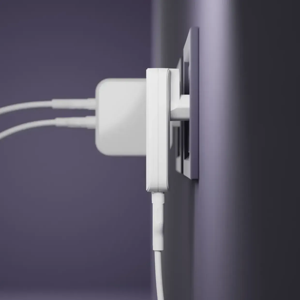 Oplader Dbramante1928 Re-charge Pro - EU Slim Charger - USB-C 20W+18W-A