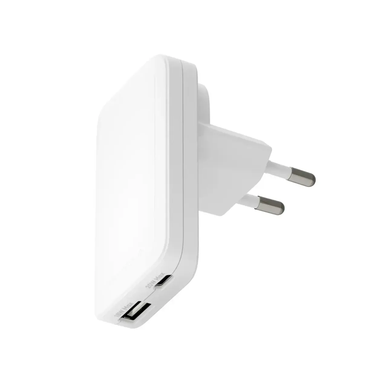 Oplader Dbramante1928 Re-charge Pro - EU Slim Charger - USB-C 20W+18W-A
