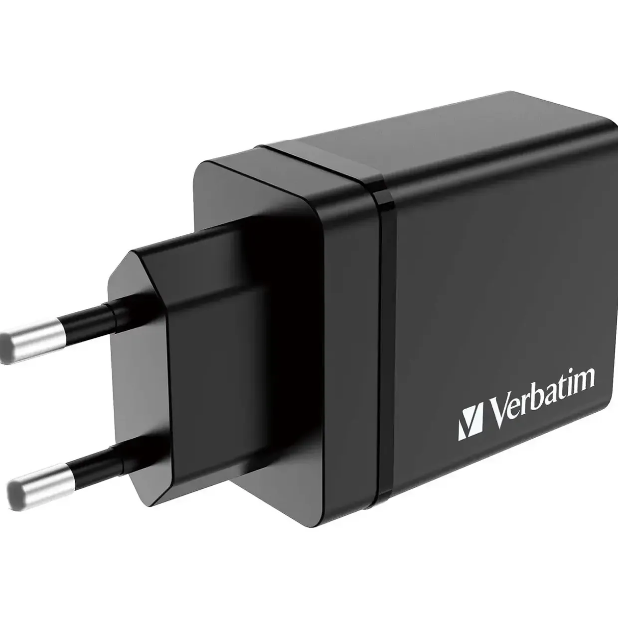Oplader - Verbatim - CHR-30EU1 - 4-port - USB-C - Sort