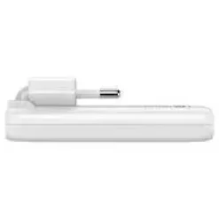 Oplader - Verbatim - Fold 'n' Go - GaN Charger - 65W - EU - 2xUSB-C - Hvid
