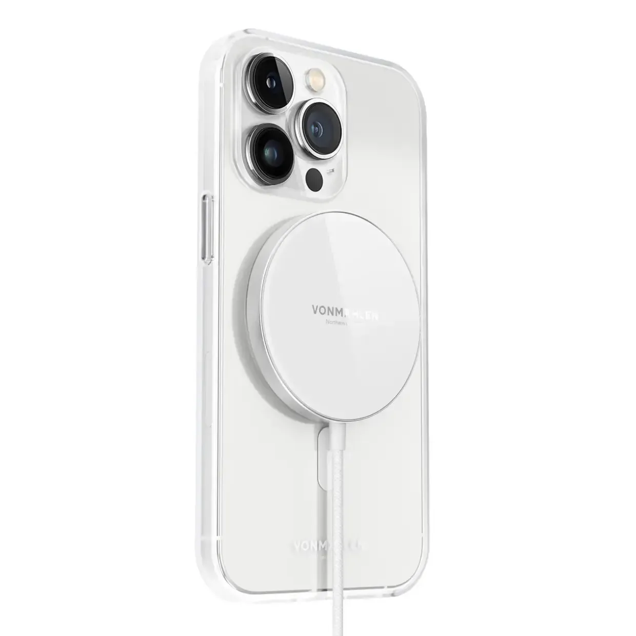 Oplader Vonmählen Aura Mini - The Magnetic Wireless Charging Pad White