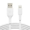 Opladningskabel - Belkin USB-A til Lightning - Hvid - 2 m