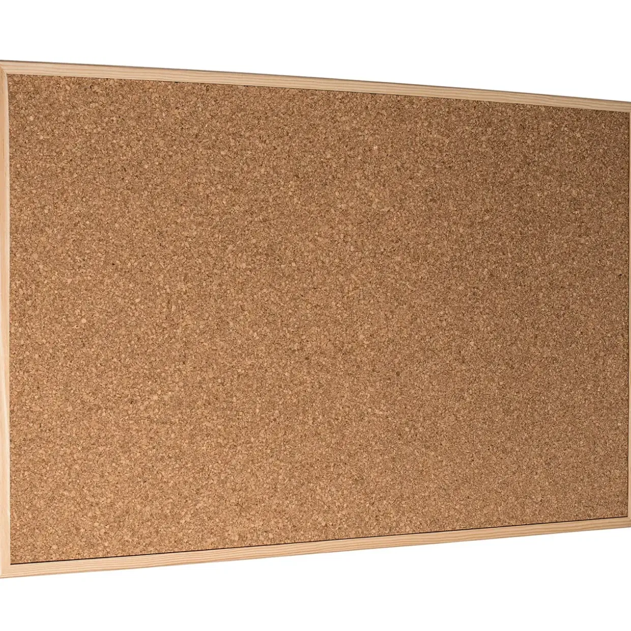 Opslagstavle kork 40 x 60 cm Esselte - Økonomi model med træramme