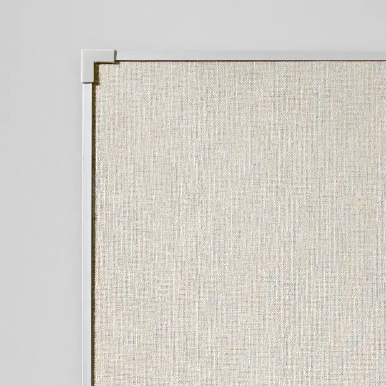 Opslagstavle Lintex Boarder 90 x 120 cm - Naturstof med aluramme