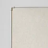 Opslagstavle Lintex Boarder naturstof med aluramme - 60 x 90 cm