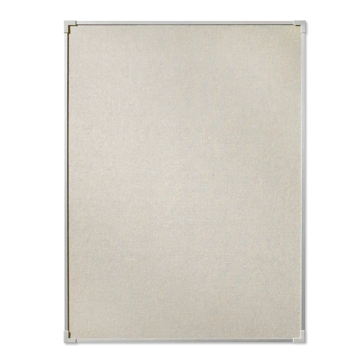 Opslagstavle Lintex Boarder naturstof med aluramme - 60 x 90 cm