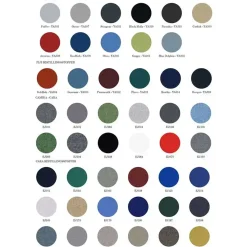 Opslagstavle Lintex Boarder 45 x 60 cm med stofoverflade og aluramme - FLERE FARVER