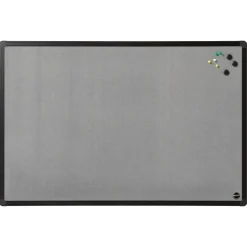 Opslagstavle - Magnetisk Metalnet 90x60cm - Aluminiumramme - inkl. magneter og pins