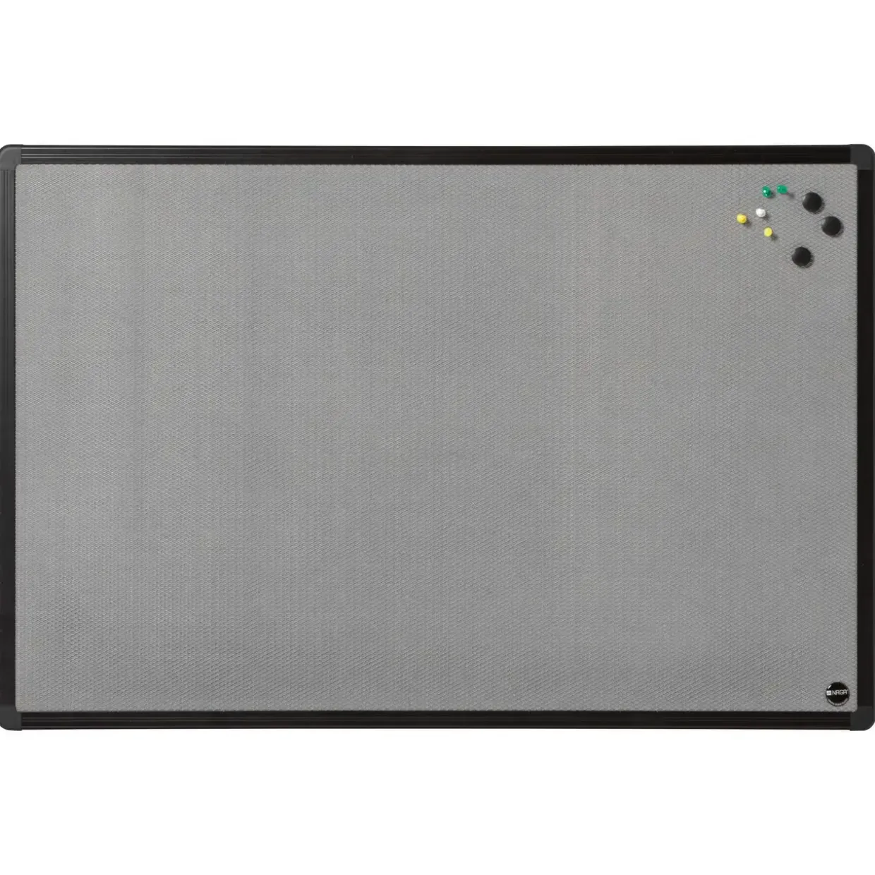 Opslagstavle - Magnetisk Metalnet 90x60cm - Aluminiumramme - inkl. magneter og pins