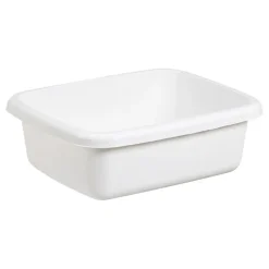 Opvaskebalje - Rektangulær - Hvid - 10 L - 370x302x124 mm