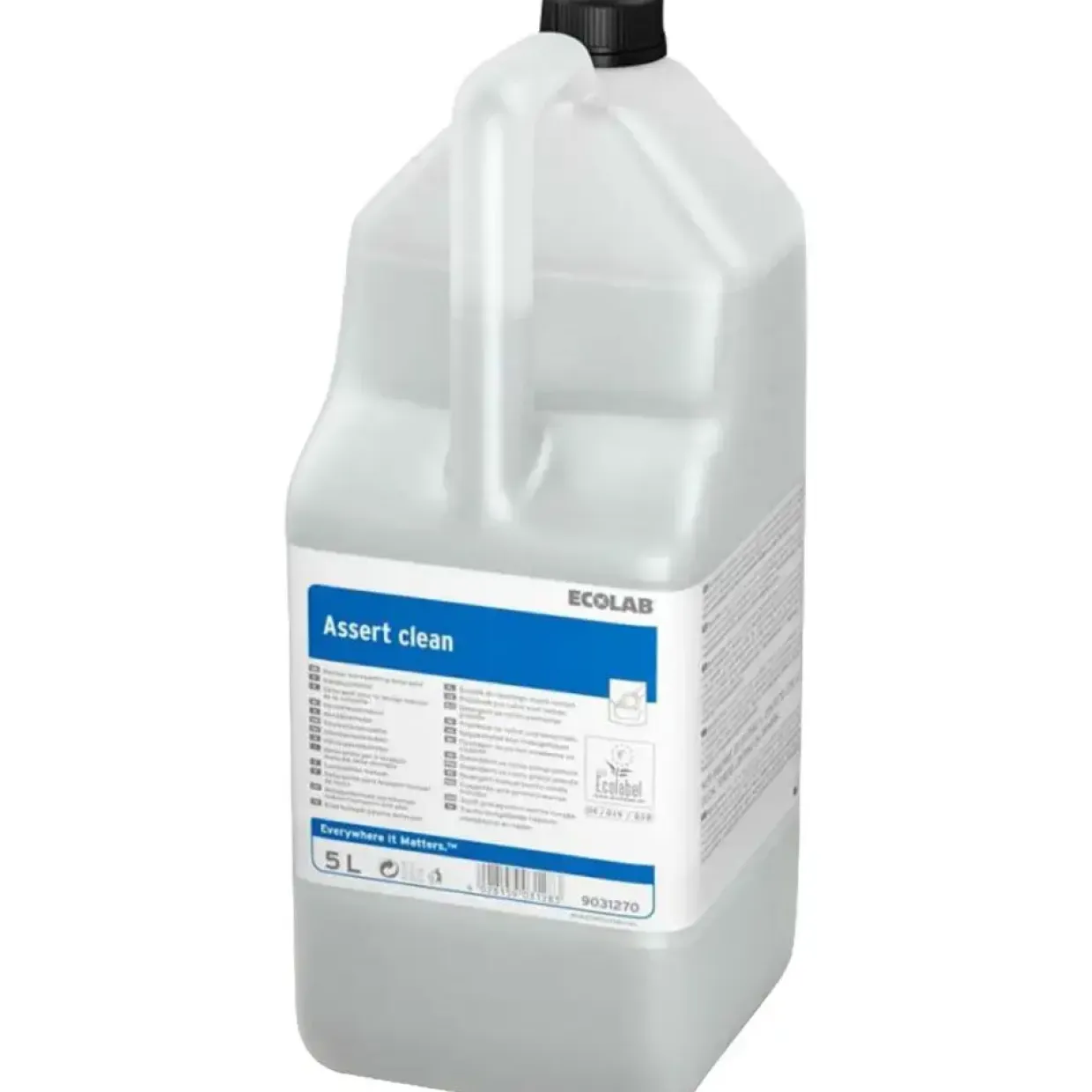 Opvaskemiddel - Ecolab Assert Clean - Uden farve og parfume - 5 l - 2 stk
