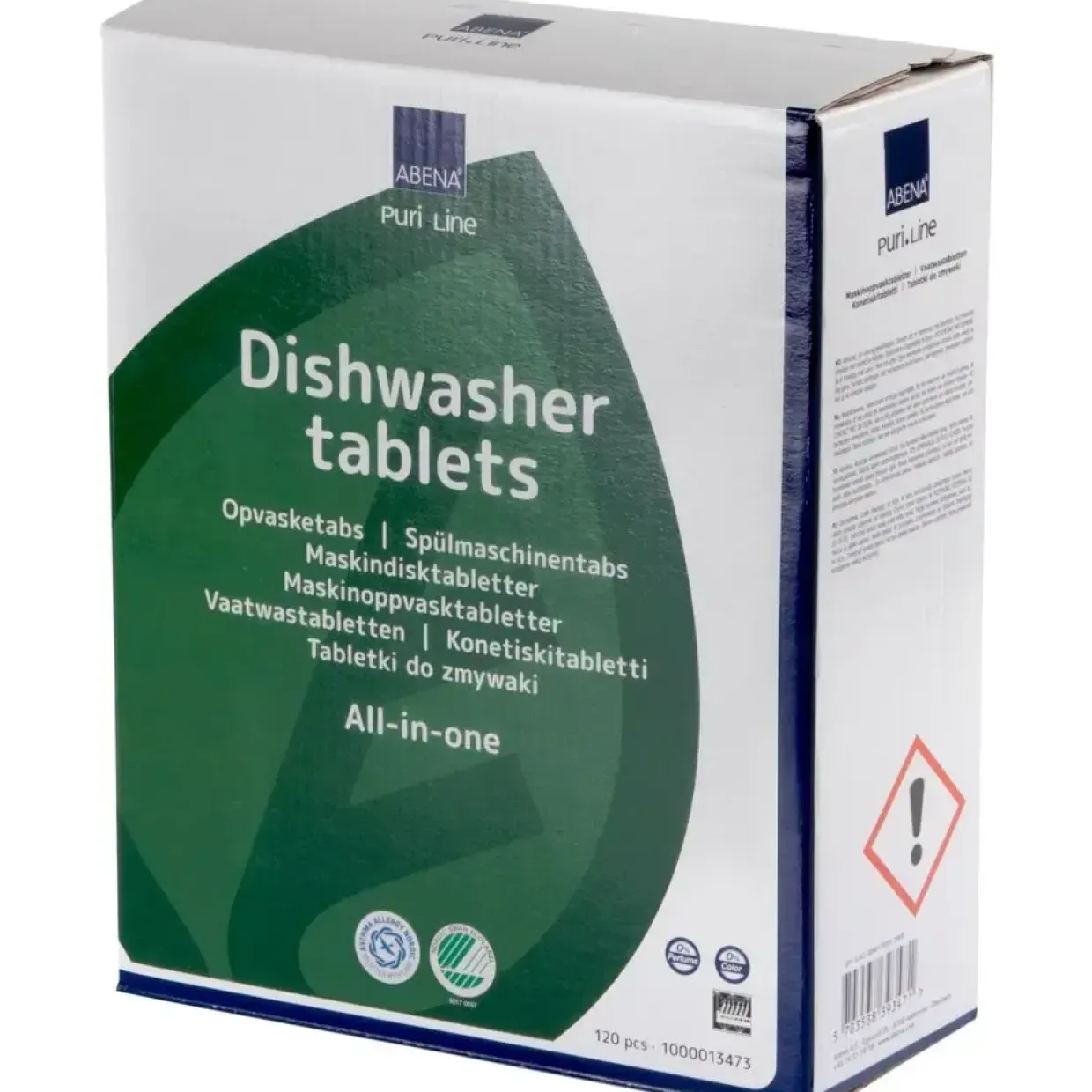 Opvasketabs - ABENA Puri-Line - All-in-One - 120 stk - 5 pakker