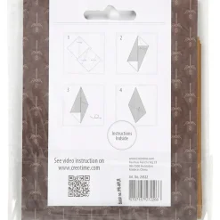Origamipapir størrelse 10 x 10 cm 128 gram kobber Oslo | 20 ark
