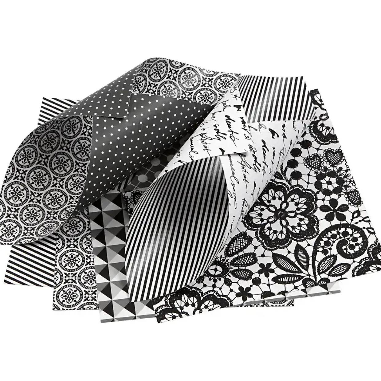 Origamipapir Vivi Gade Paris ark 15 x 15 cm 80 gram | 50 ass. ark