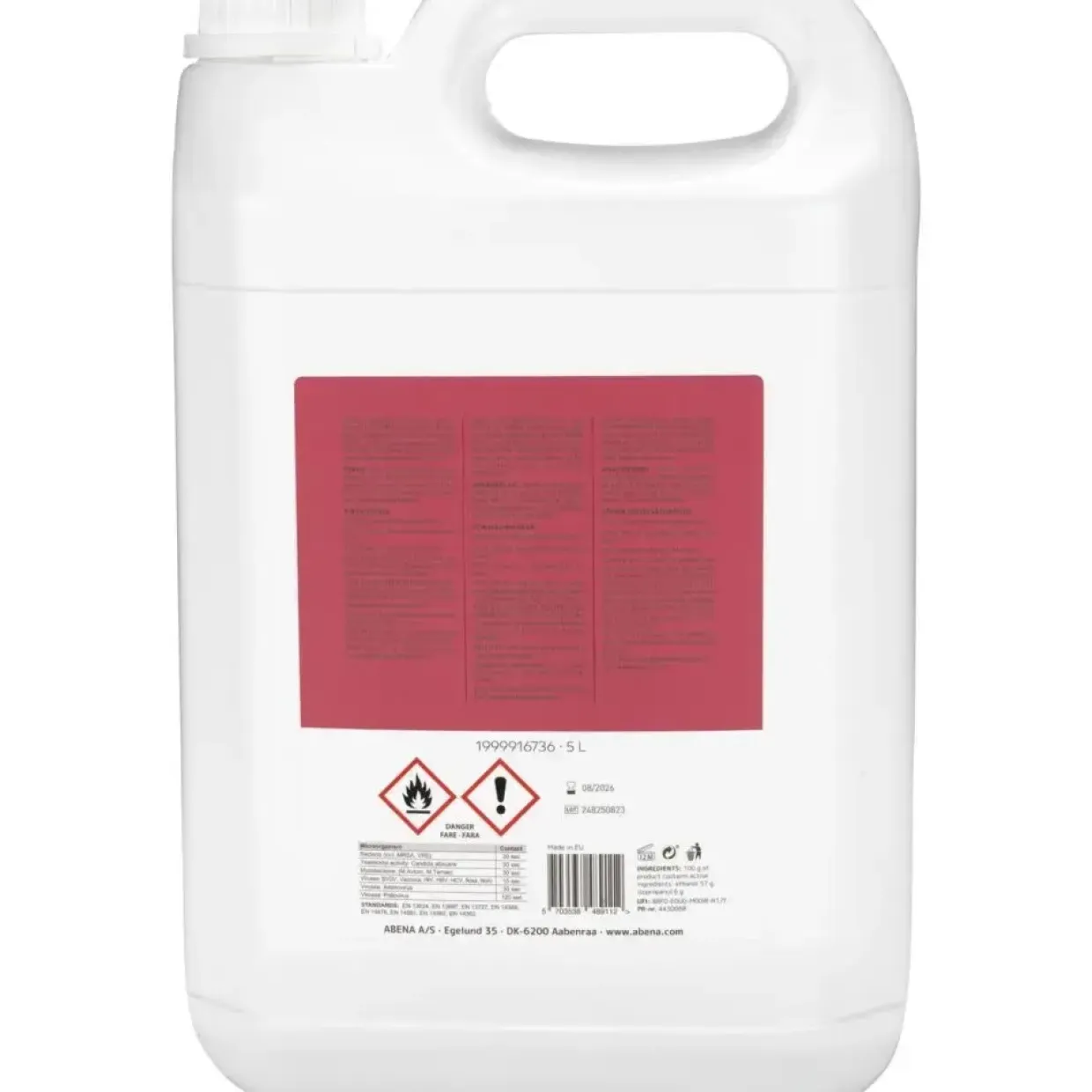 Overfladedesinfektion - ABENA - 70% Ethanol - 5 l
