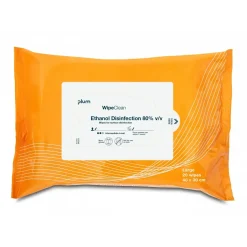 Overfladedesinfektion Klude - Plum Wipeclean Ethanol Large 80% Ethanol - Køb minimum 12 stk.