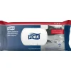 Overfladedesinfektion - Tork - 193601 - Wet Wipe - 18x9,5cm - Hvid - Polyester/Viskose - 12 pakker