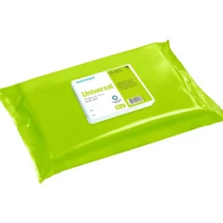 Overfladedesinfektion - Wet Wipe - Universal Maxi - Uden farve og parfume - Grøn - 30x43cm - 20 stk