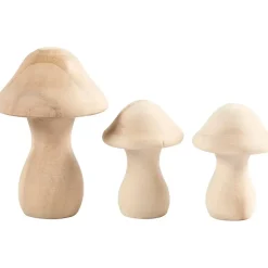 Paddehatte poppel størrelse 4,5 + 6,5 cm diameter 3,3 + 4,5 cm | 3 stk