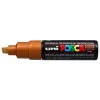 Paint marker Uni Posca PC-8K bronze 8mm - 6 stk