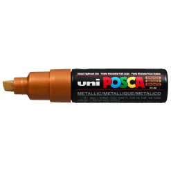 Paint marker Uni Posca PC-8K bronze 8mm - 6 stk