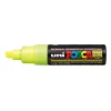 Paint marker Uni Posca PC-8K fluo yellow 8mm - 6 stk
