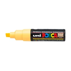 Paint marker Uni Posca PC-8K fluo light orange 8mm - 6 stk