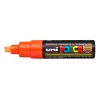 Paint marker Uni Posca PC-8K fluo orange 8mm - 6 stk