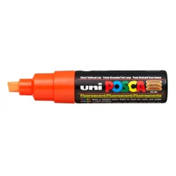 Paint marker Uni Posca PC-8K fluo orange 8mm - 6 stk