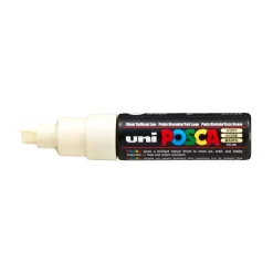 Paint marker Uni Posca PC-8K ivory 8mm - 6 stk