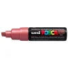 Paint marker Uni Posca PC-8K metallic red 8mm - 6 stk