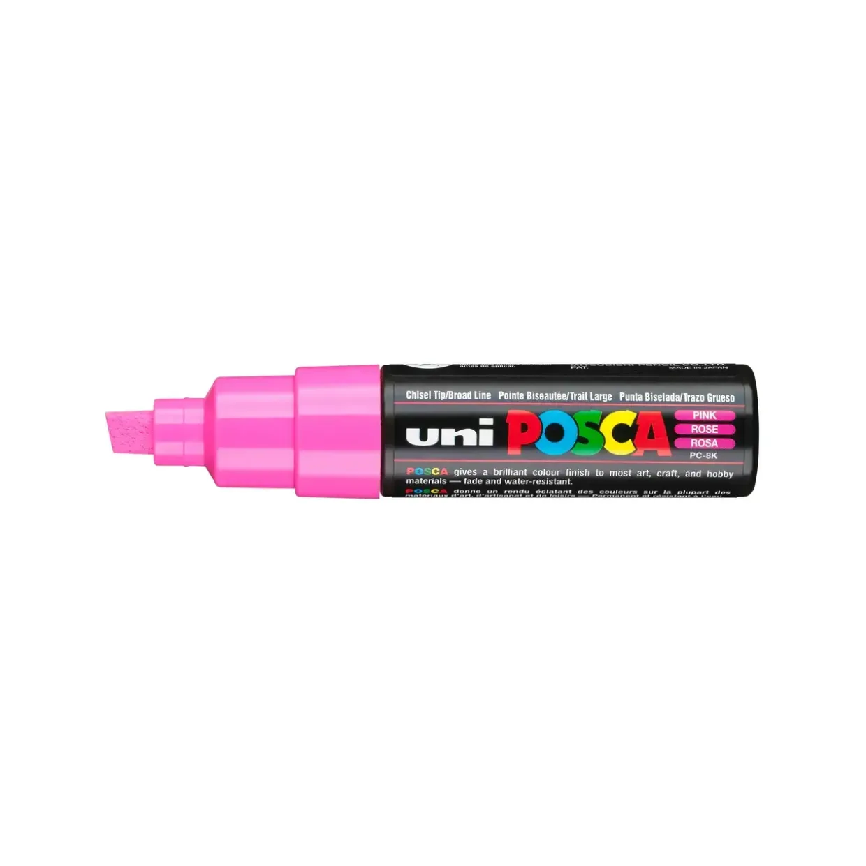 Paint marker Uni Posca PC-8K pink 8mm - 6 stk