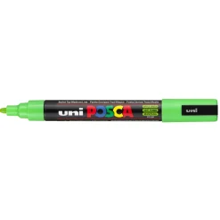Paint marker Uni Posca PC-5M apple green 1,8-2,5mm - 6 stk