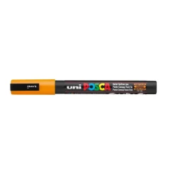 Paint marker Uni Posca PC-3M bright yellow 0,9-1,3mm - 6 stk