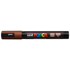 Paint marker Uni Posca PC-5M brown 1,8-2,5mm - 6 stk