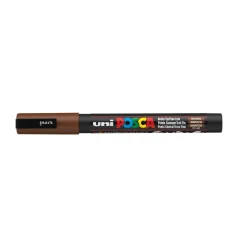 Paint marker Uni Posca PC-3M brown 0,9-1,3mm - 6 stk