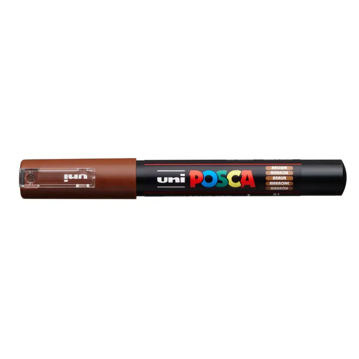 Paint marker Uni Posca PC-1M brown 0,7mm - 6 stk