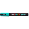 Paint marker Uni Posca PC-5M emerald green 1,8-2,5mm - 6 stk