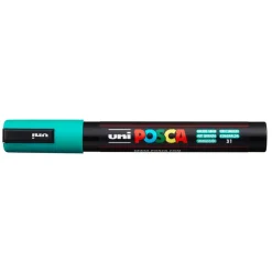 Paint marker Uni Posca PC-5M emerald green 1,8-2,5mm - 6 stk