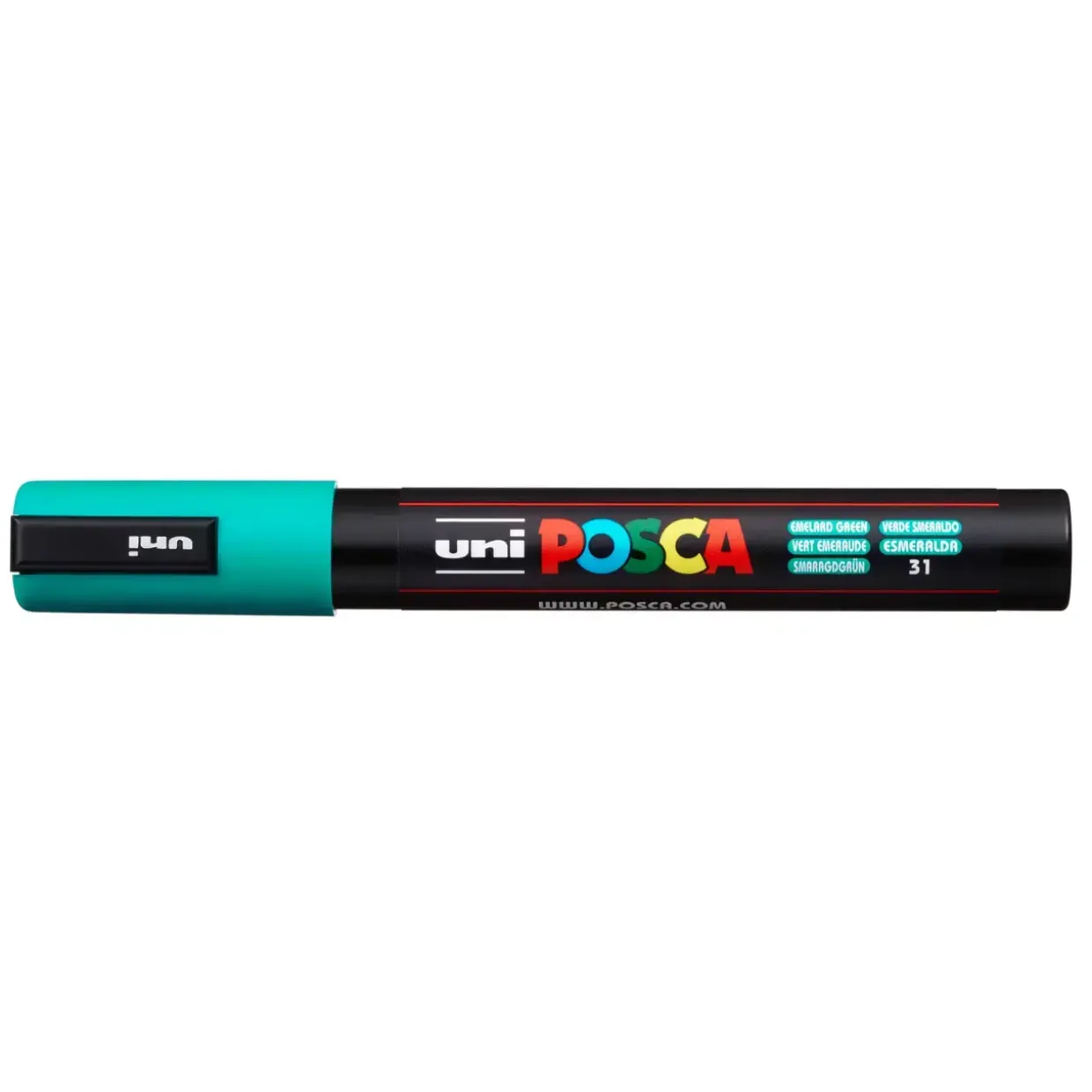Paint marker Uni Posca PC-5M emerald green 1,8-2,5mm - 6 stk